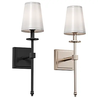 Black sconce Monroe