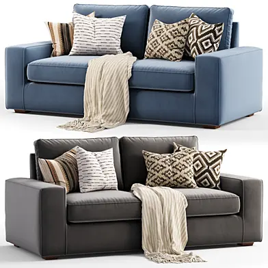 Vroni Square Arm Loveseat