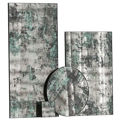 Color-Washed Mirror, Anthropologie