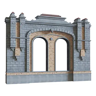 Previous Next Color palette  Architectural Element Brick Wall 022