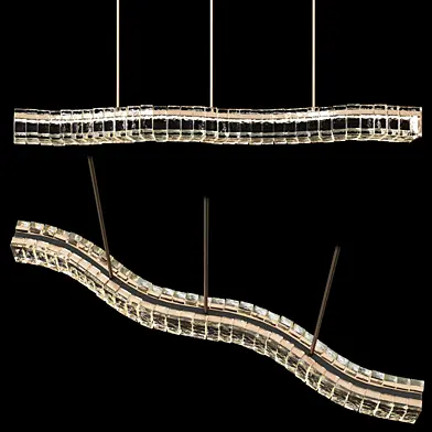 Lampatron Ring and Long chandeliers_IMANUEL