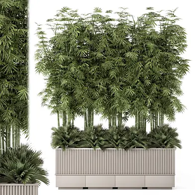 Outdoor Bamboo Plants -Set 2103