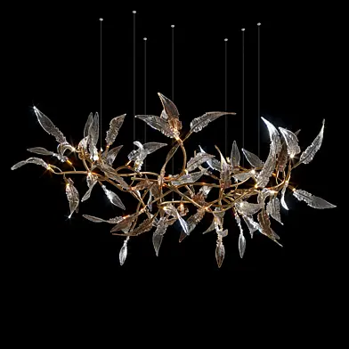 Световая композиция — перо, каркас, Vargov®Design - LC0397