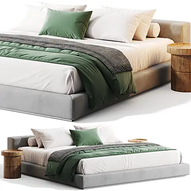Flexform Groundpiece Bed