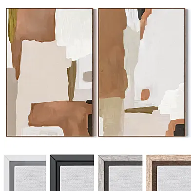 Set of large wall paintings 3094