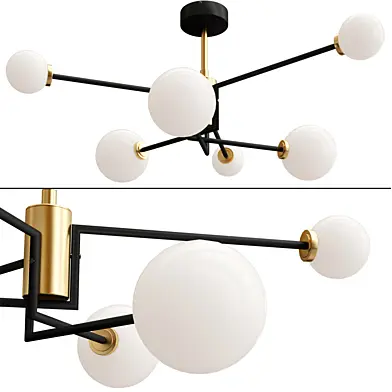 Balance Multi Arm Chandelier Flush