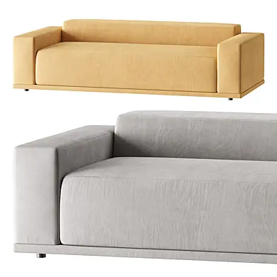 Wheat Performance Velvet Sofa