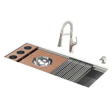 RUVATI kitchen sink