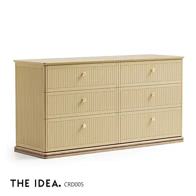 ОМ THE-IDEA Комод CRD005 на цоколе