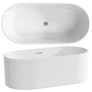ОТДЕЛЬНО СТОЯЩАЯ КАМЕННАЯ ВАННА BELBAGNO BB705