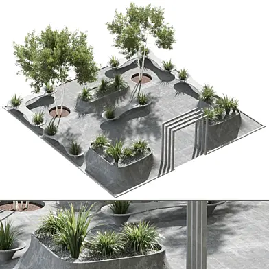 Town Square Landscape 04