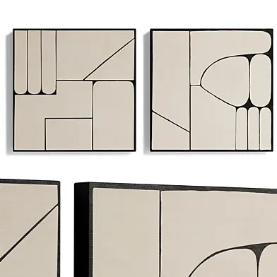 Artwork set by Joshua house