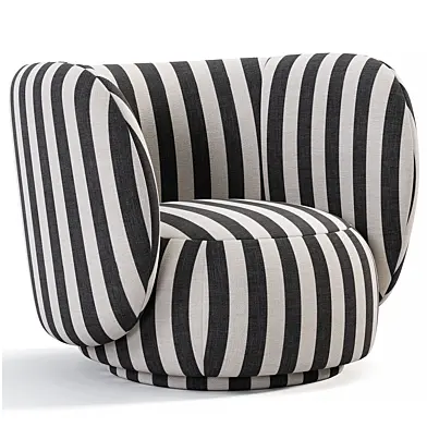 Rico Lounge Chair With Swivel Base