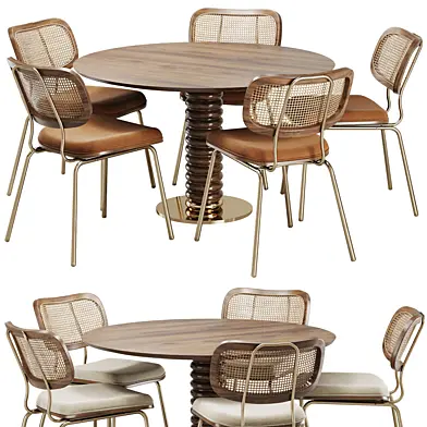 Dinning chair and table78