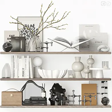 Black&white decor set - 09