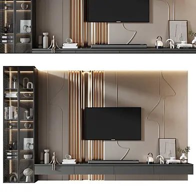 TV shelf 0786