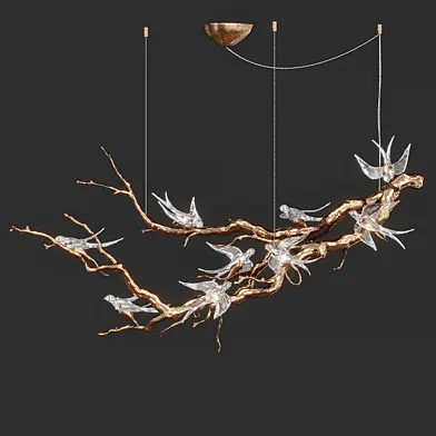 Voa Large Chandelier Serip