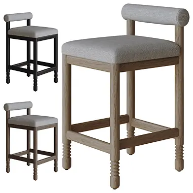 Revival boucle stool