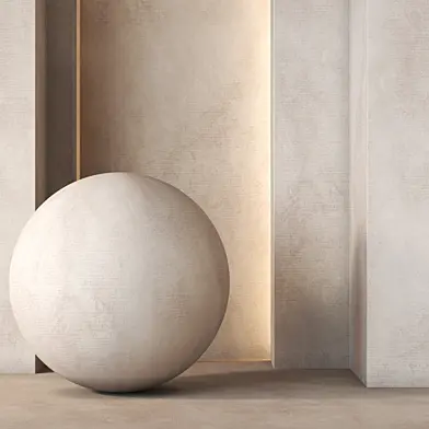 Morocco Plaster Wall Texture 4K - Seamless -1