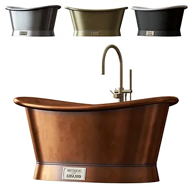Babington tin freestanding bafh by Witt&Berg