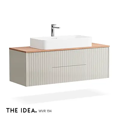 ОМ THE-IDEA Тумба для ванной подвесная WVR 194