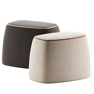 Frank Outdoor Ottoman by B&B Italia