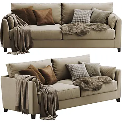 Meridiani Bisse Sofa 220cm