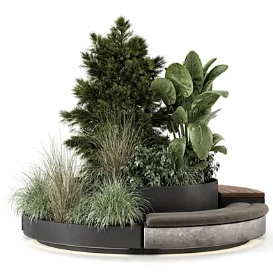 Backyard and Landscape Set Bush and Tree - Set 2266