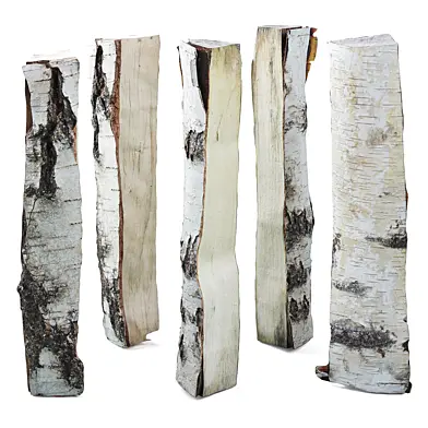 3 берёзовых полена / 3 birch logs
