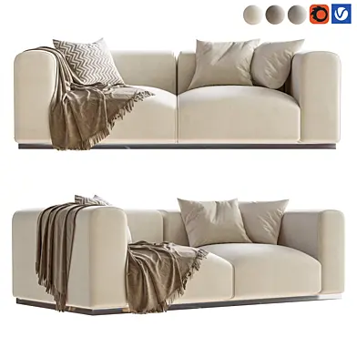 Braid Mahy Two Seater Sofa
