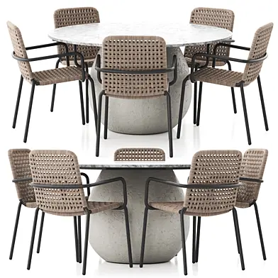 Gervasoni Dining Outdoor Set
