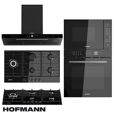 Микроволновая печь, Духовой шкаф,Варочная панель, Вытяжка Hofmann