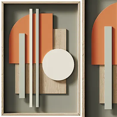 Декоративное Панно 3D Art Relief 169