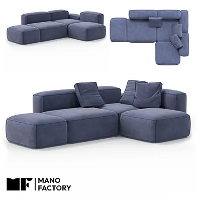 HIPPO диван 200 х 280  от MANO FACTORY
