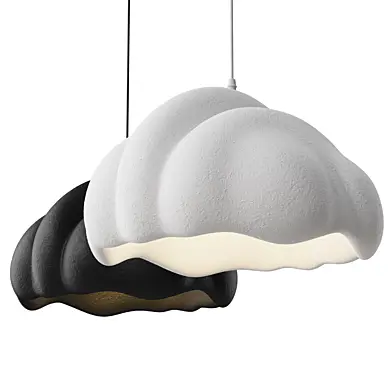 Nordic Wabi-sabi Japandi style chandelier light