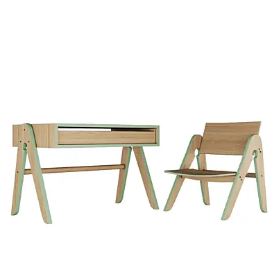 We doo wood - Geo's Table & Lilly's Chair