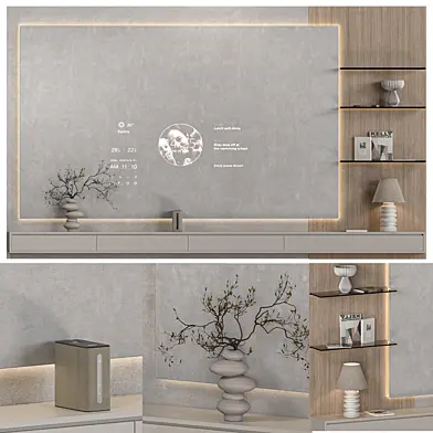 TV Wall with Sony Xperia Touch Projector