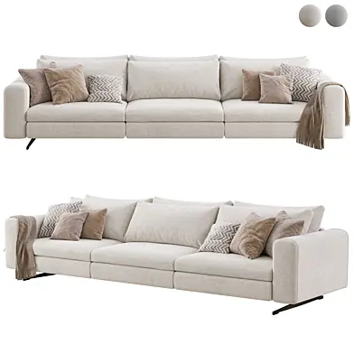 Arflex Leenus Three Seater Sofa