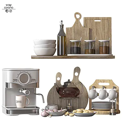 Kitchen Accessories Set 04