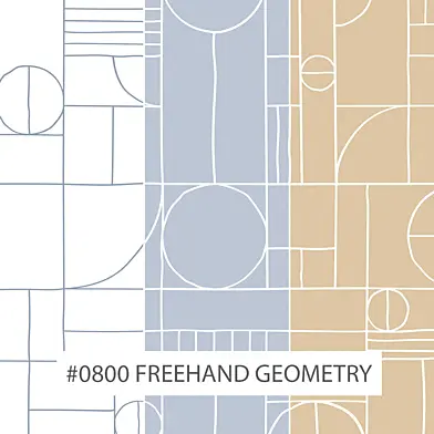 Creativille | Wallpapers | 0800 Freehand Geometry