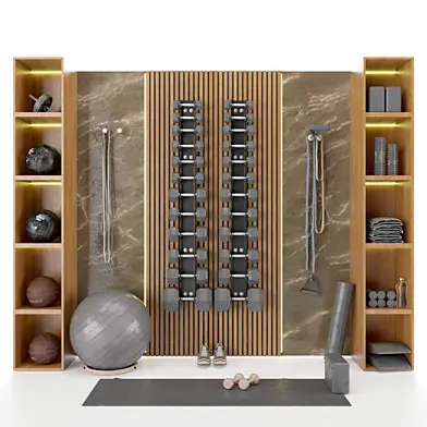 Home Gym Decoration Fitness Set 53