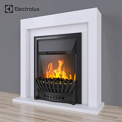Электрокамин с порталом Electrolux EFP/S 4020WS белый