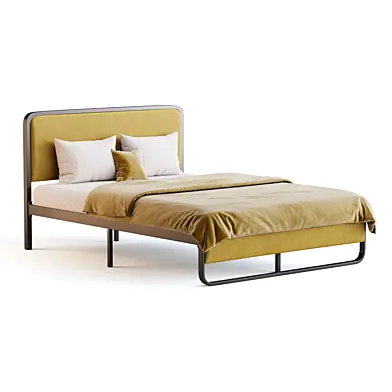 Allewie Queen Size Metal Platform Bed