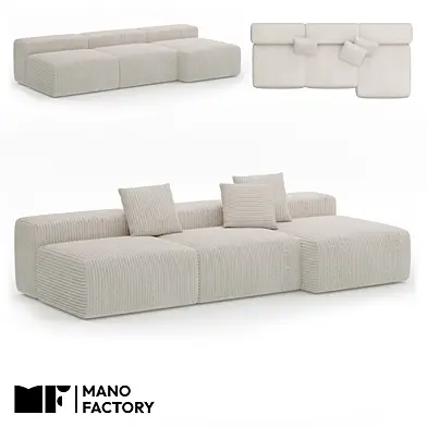 LOKUM диван 140 х 315  от MANO FACTORY