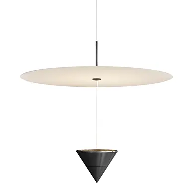 Minimalist Flying Saucer Chandelier