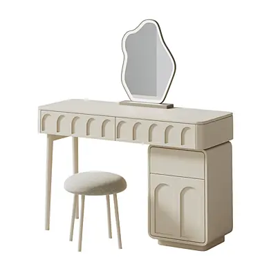 White Elegent Vanity Dressing Table