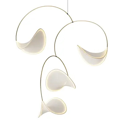 llll-02 fabric pendant 4 lights