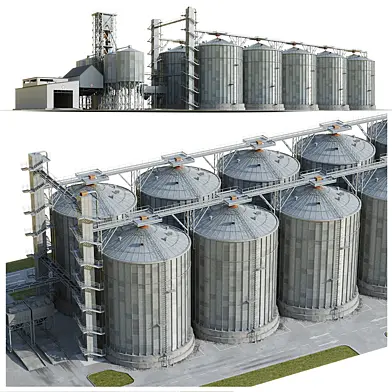 Комплекс зернохранилище EVEREST SILOS Элеватор