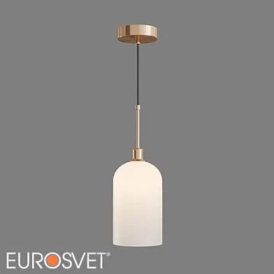 ОМ Подвесной светильник со стеклянным плафоном Eurosvet 50357/1 Bambola