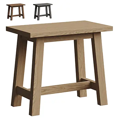 Tabouret en bois de teck Lawas